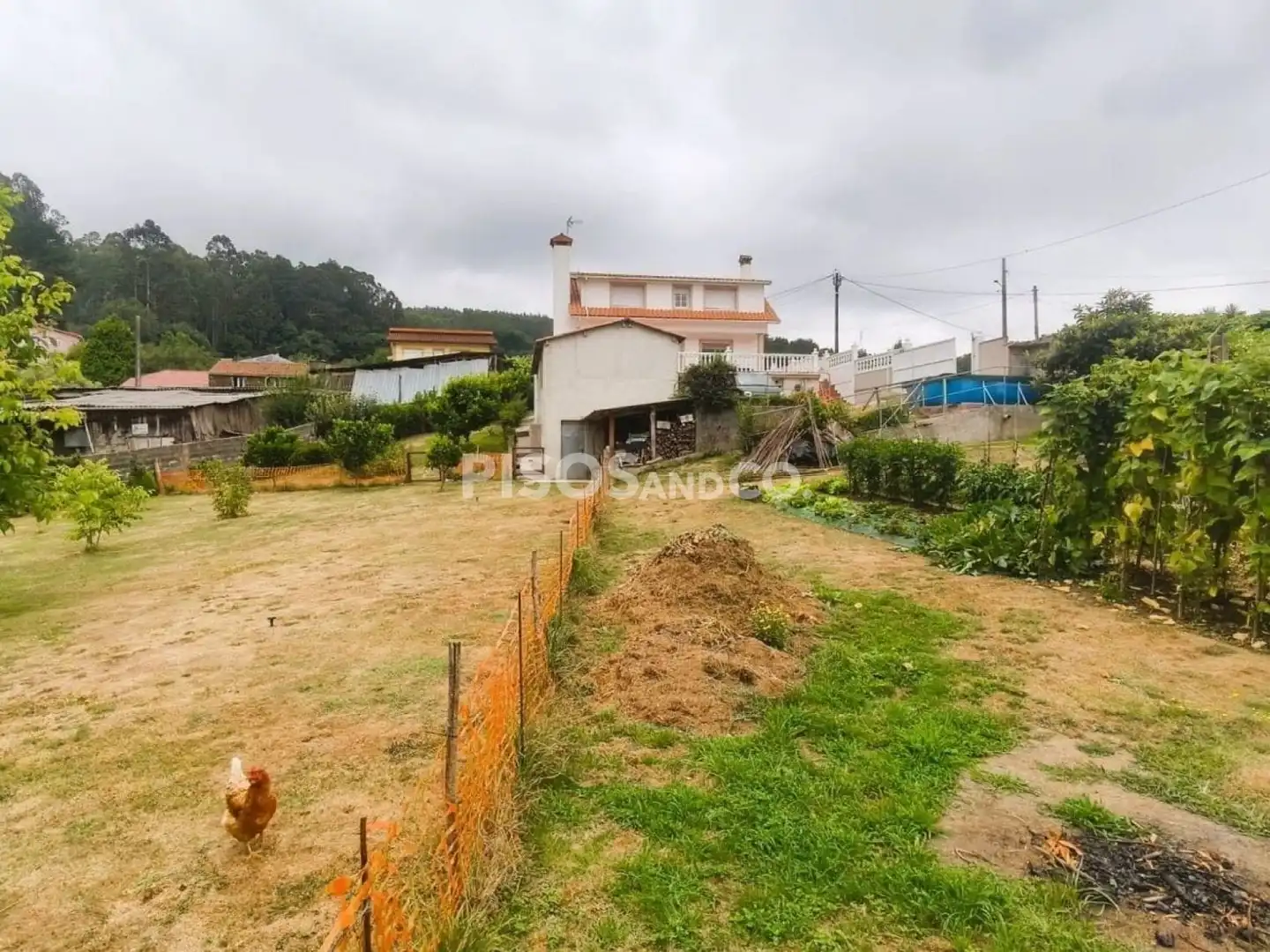 Casa o xalet en venda en Abegondo amb Calefacció, Terrassa i Piscina