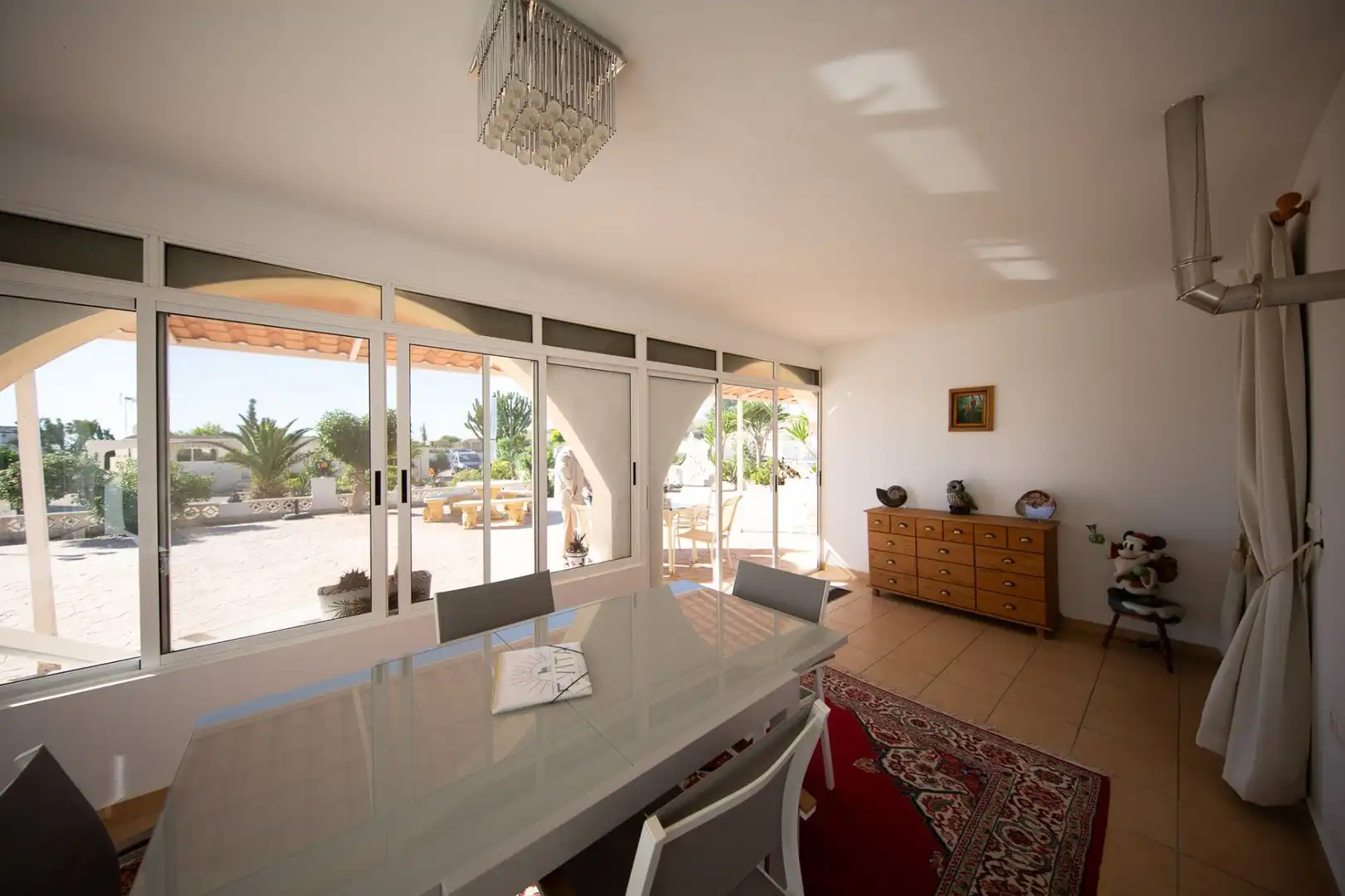 Menjador de Casa o xalet en venda en Mutxamel amb Aire condicionat, Calefacció i Jardí privat