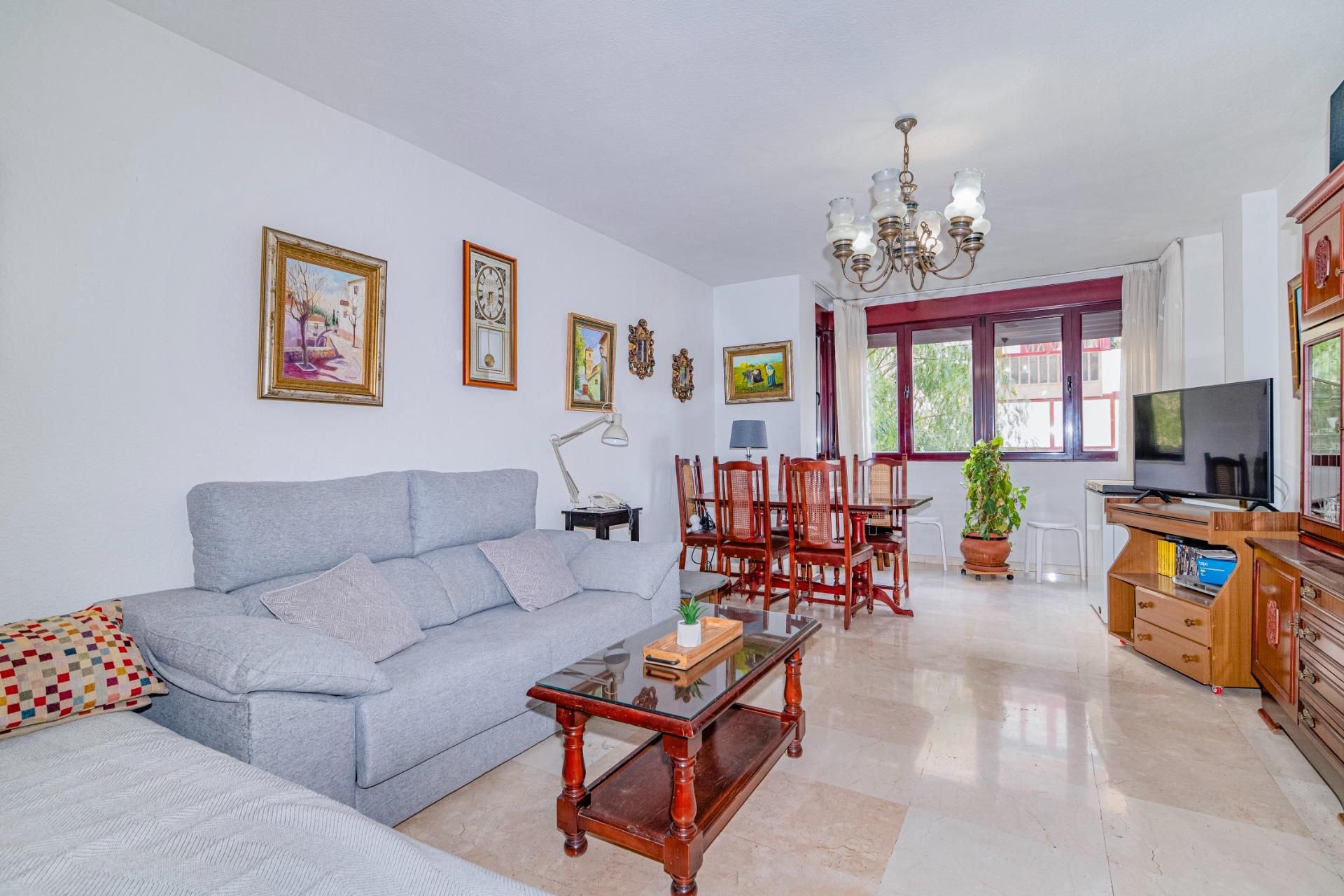 Sala d'estar de Pis en venda en  Granada Capital amb Calefacció