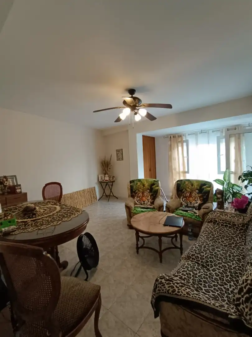 Sala de estar de Piso en venta en Gandia con Aire acondicionado, Amueblado y Balcón