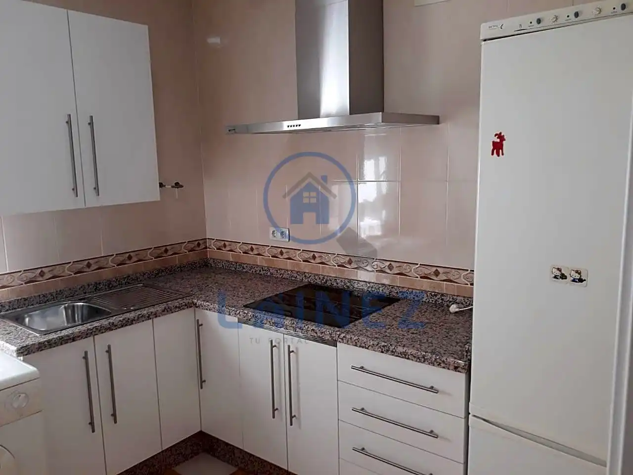 Kitchen of Flat for sale in Los Blázquez  with Air Conditioner, Terrace and Furnished