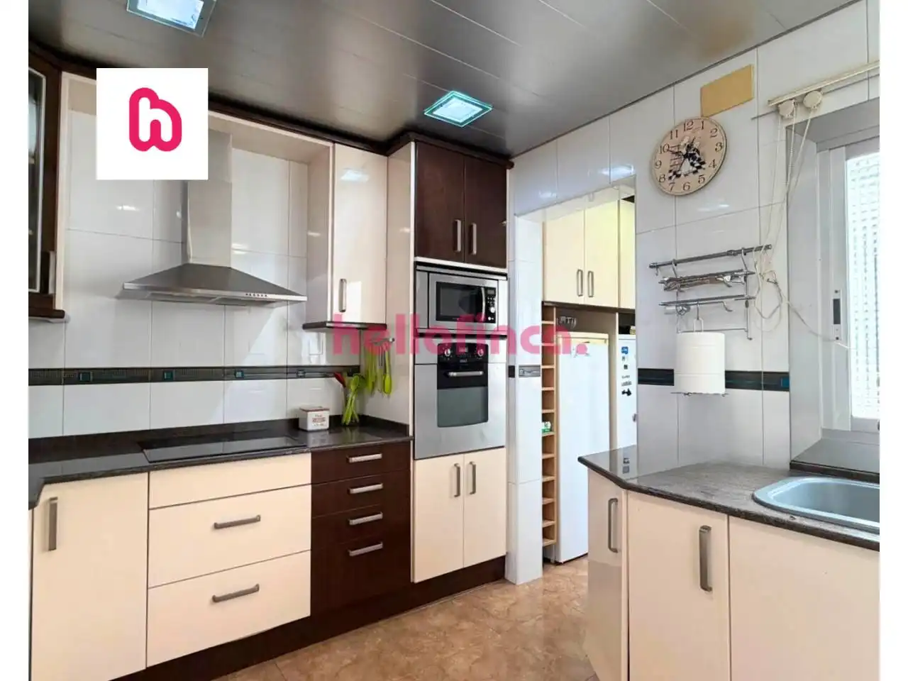 Cocina de Ático en venta en Martorell con Terraza, Amueblado y Alarma