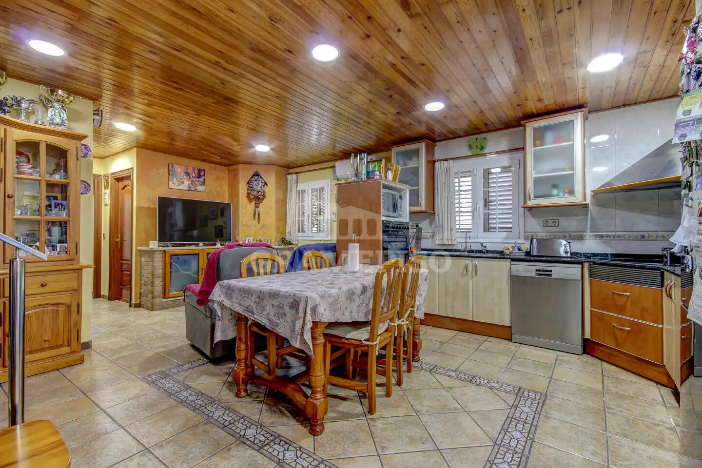 Cocina de Casa o chalet en venta en Sant Fost de Campsentelles