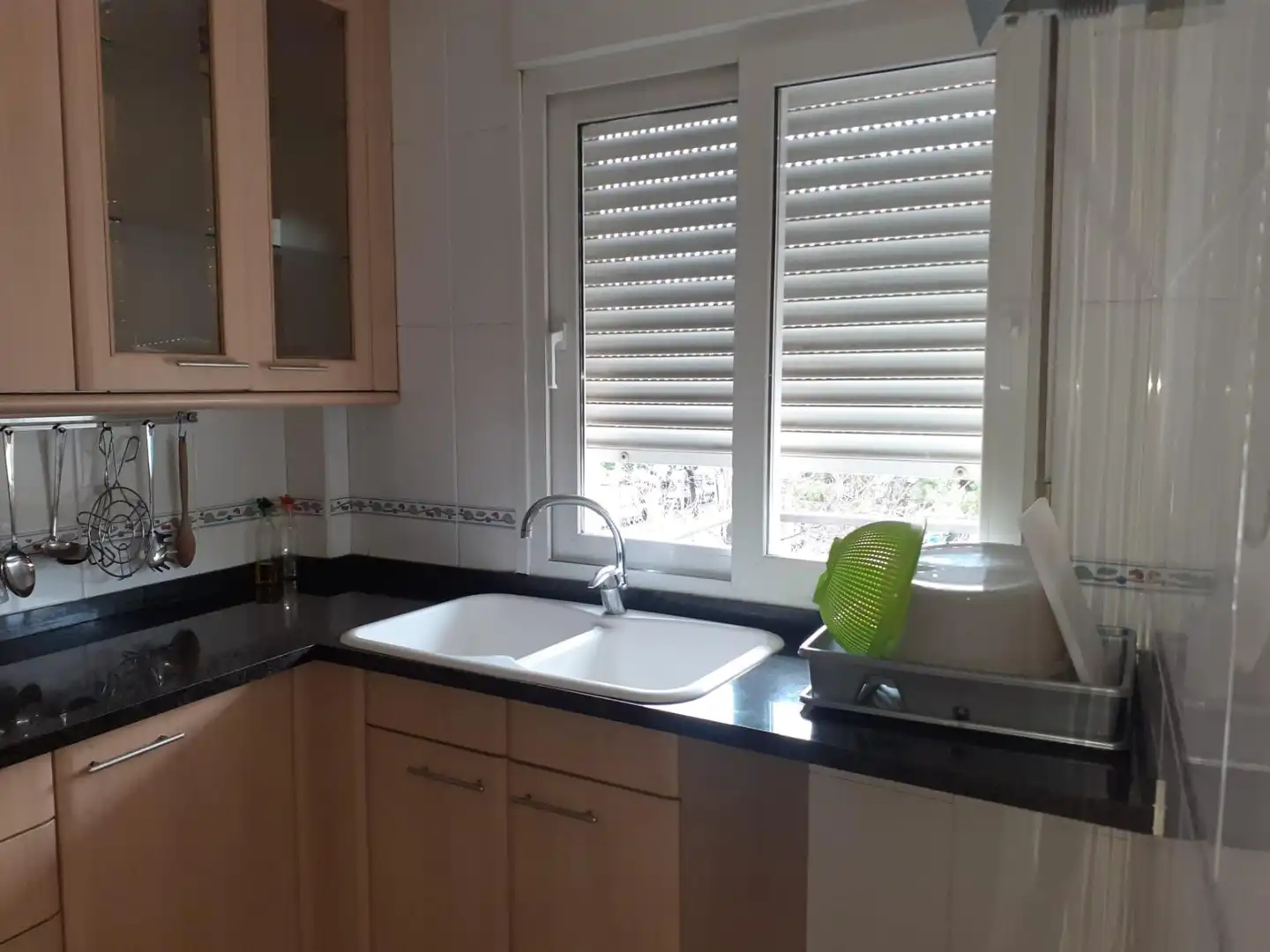 Cocina de Piso de alquiler en Mollet del Vallès con Aire acondicionado, Calefacción y Parquet