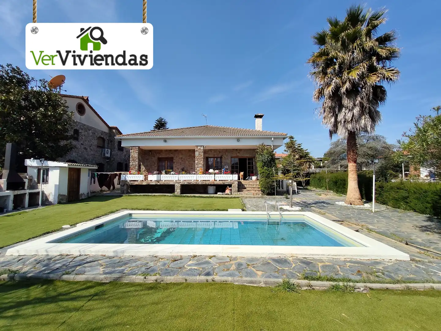 Garden of Houses for sale in Sant Quirze del Vallès  with Heating, Private garden and Swimming Pool