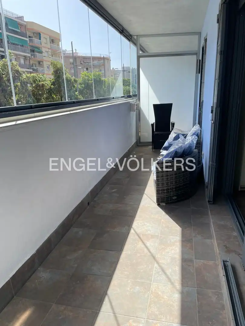 Terraza de Piso de alquiler en Badalona con Aire acondicionado, Calefacción y Terraza