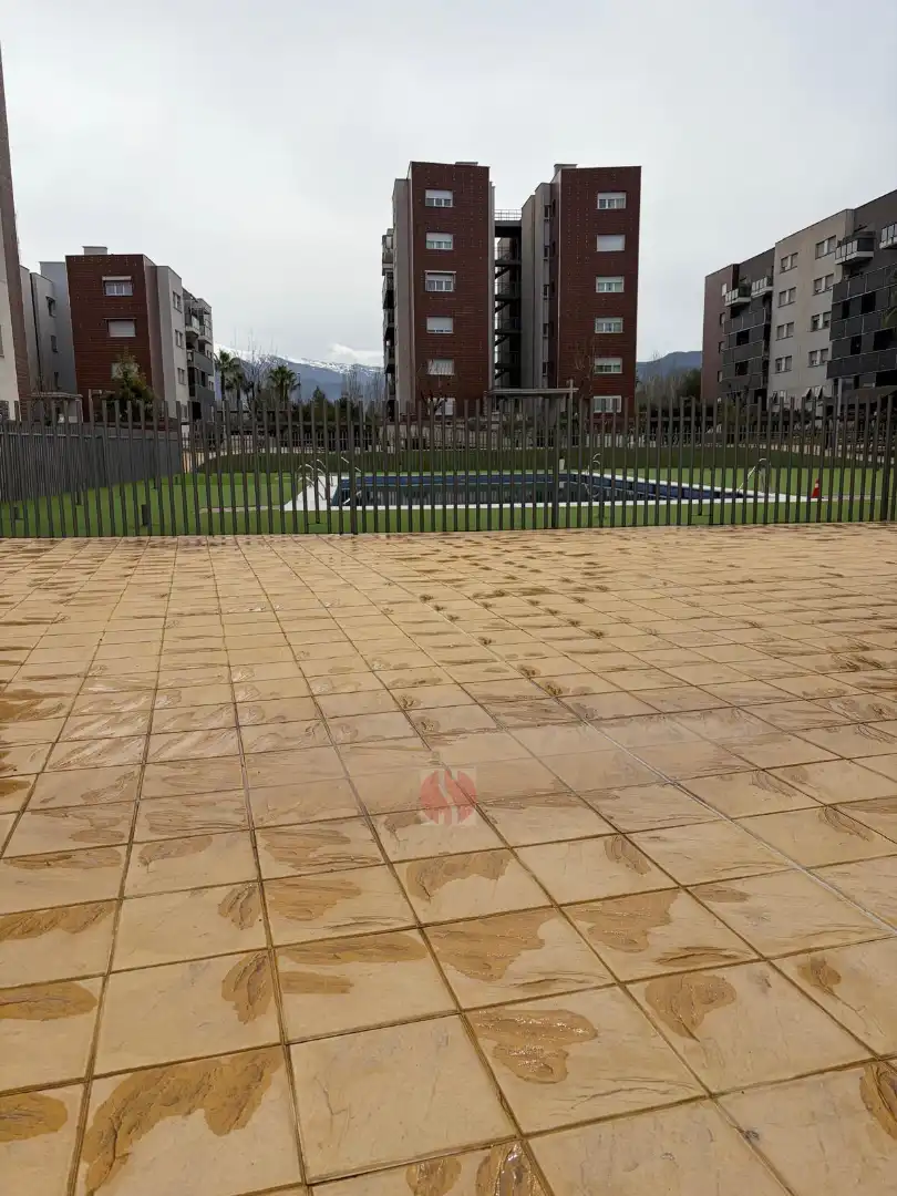 Terrace of Flat for sale in Alhendín  with Parquet flooring, Terrace and Community pool