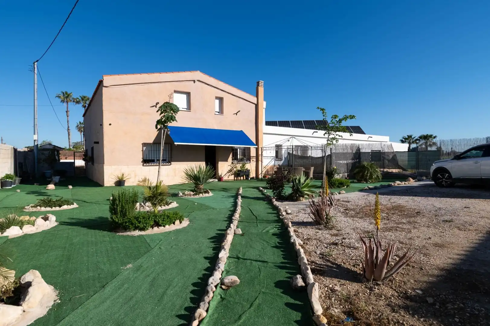 Vista exterior de Casa o chalet en venta en Dolores con Aire acondicionado, Jardín privado y Parquet