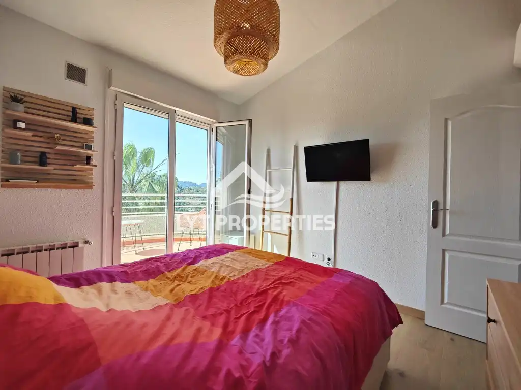 Bedroom of Detached homes for sale in Gata de Gorgos  with Air Conditioner, Heating and Swimming Pool