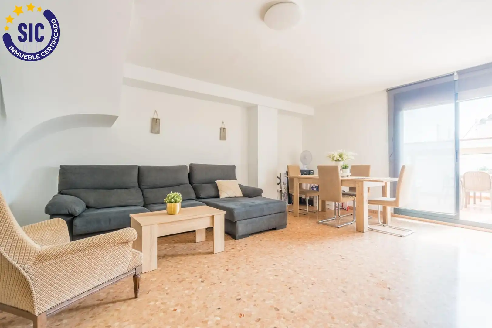 Sala d'estar de Àtic en venda en Riba-roja de Túria amb Aire condicionat, Calefacció i Terrassa