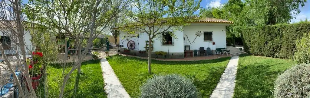 Jardín de Finca rústica en venta en Baena con Jardín privado, Terraza y Piscina