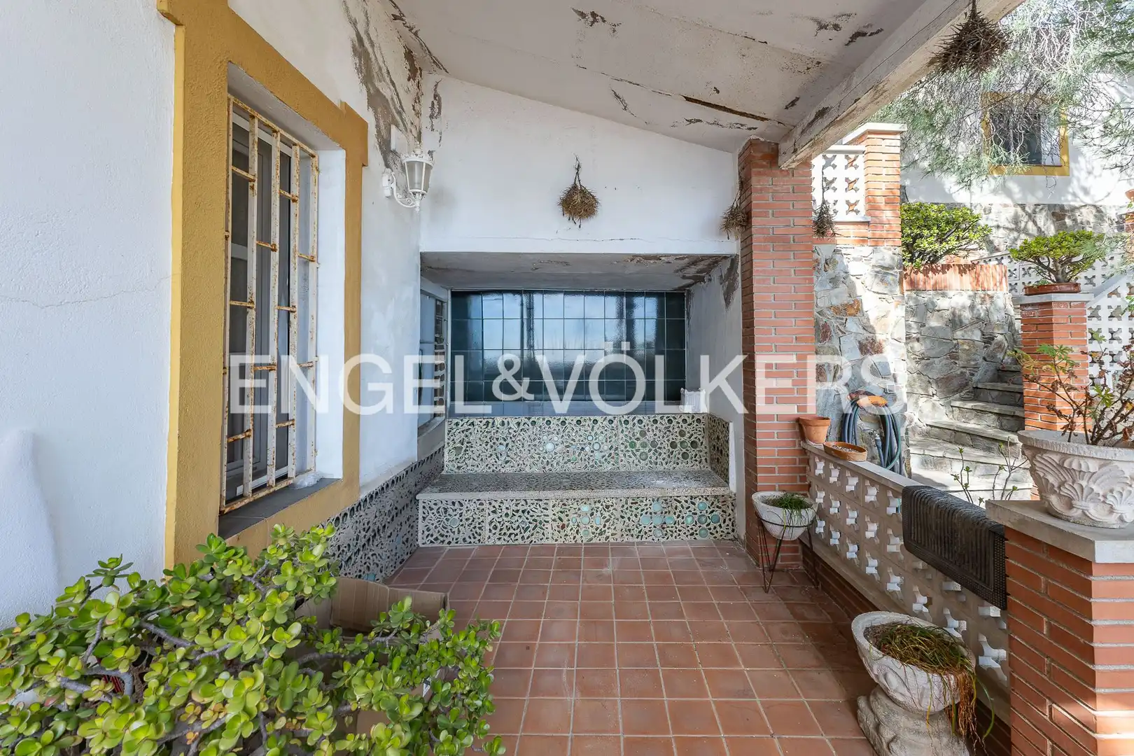 Terrasse von Country house zum Verkauf in Barcelona mit Heizung, Parkett und Terrasse