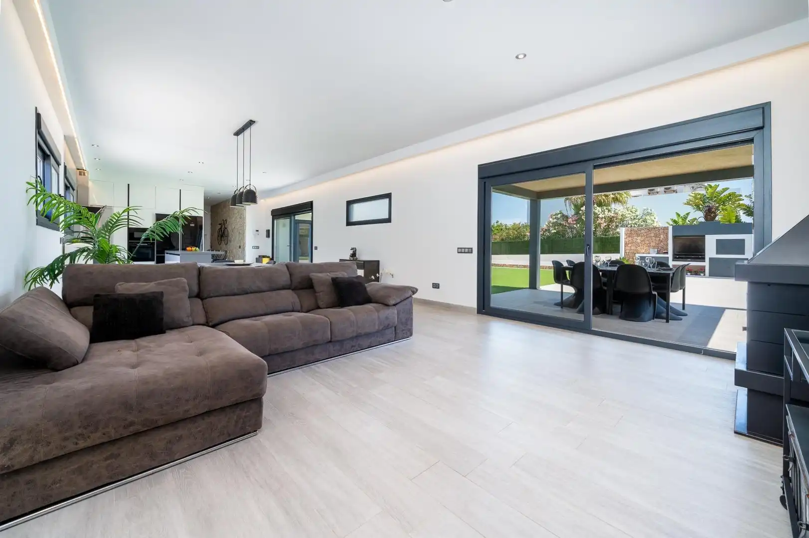 Sala de estar de Casa o chalet en venta en Llucmajor con Aire acondicionado, Calefacción y Jardín privado