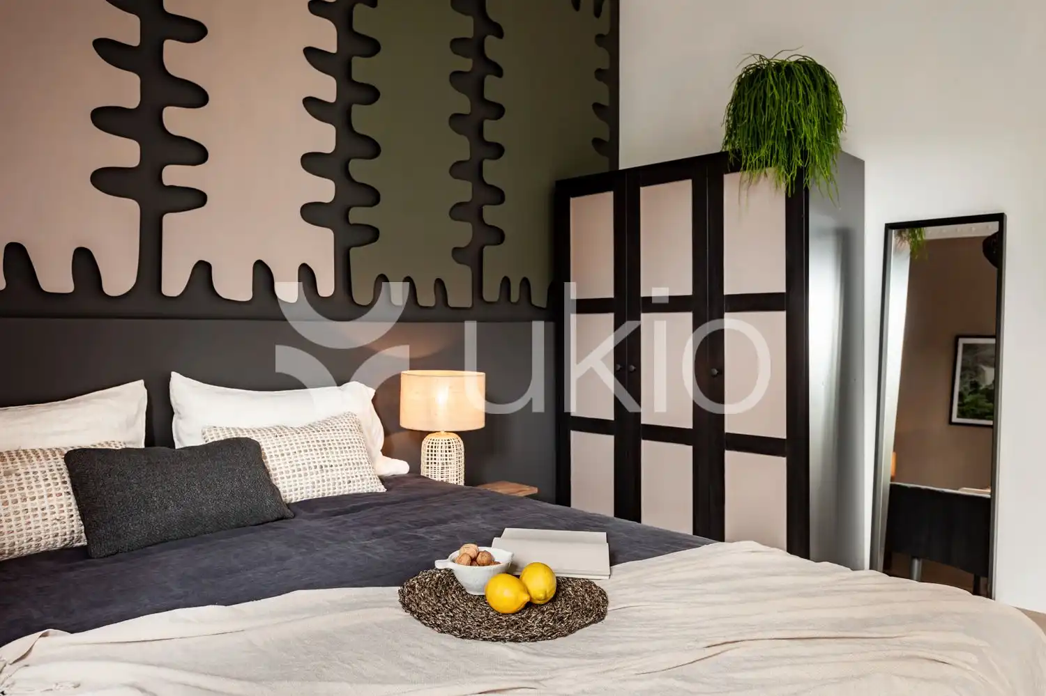 Habitación de Apartamento de alquiler en Barcelona con Aire acondicionado, Amueblado y Horno