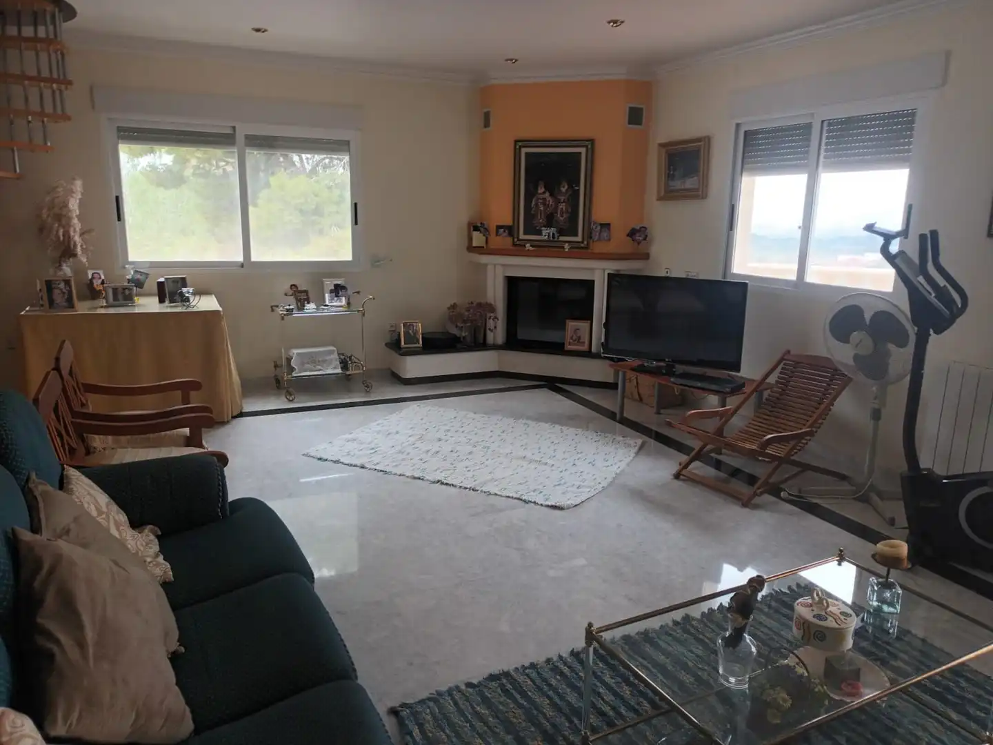 Living room of Houses for sale in Murcia  with Heating, Private garden and Terrace