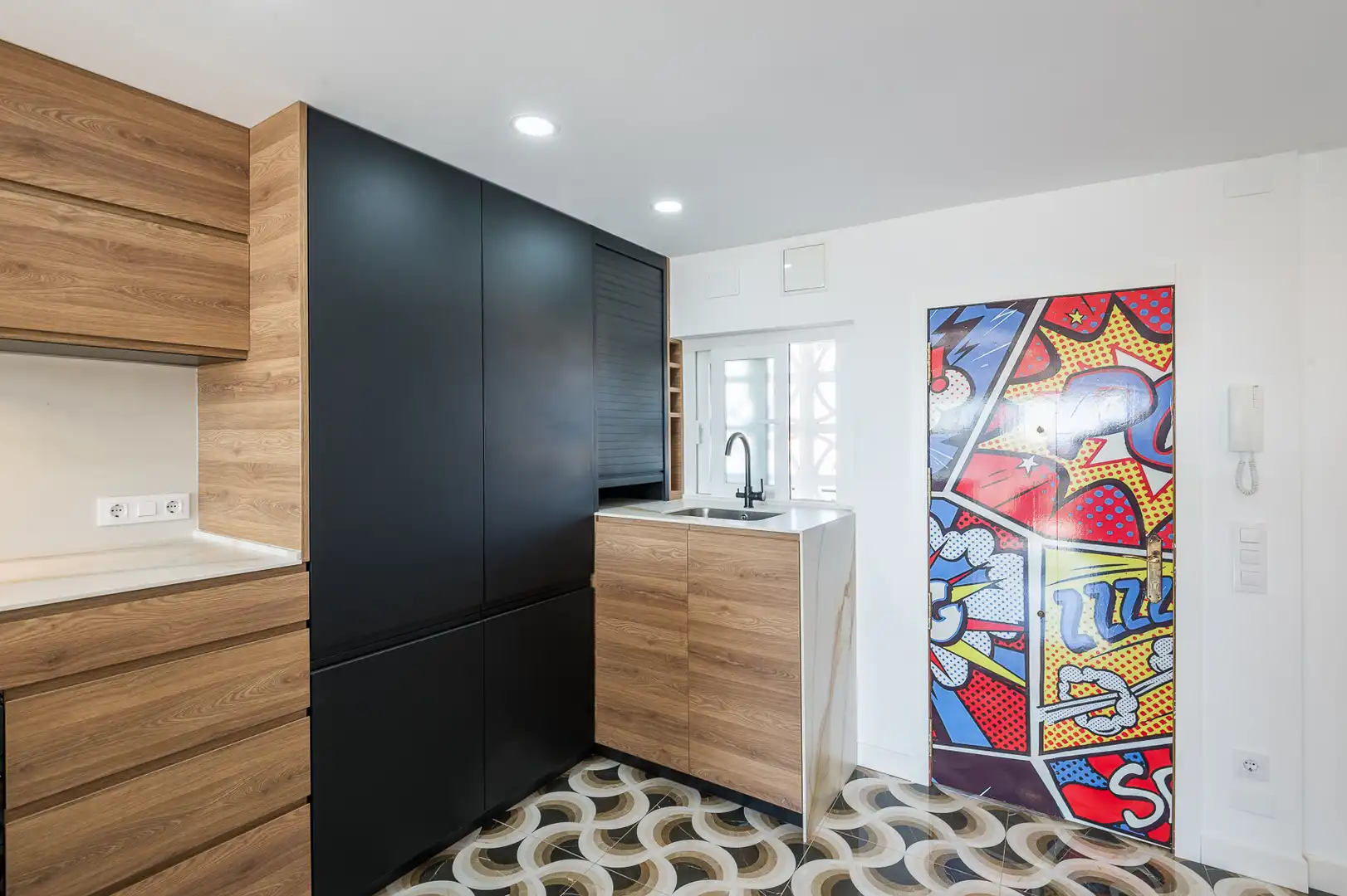 Cocina de Piso en venta en Alicante / Alacant con Aire acondicionado, Terraza y Amueblado