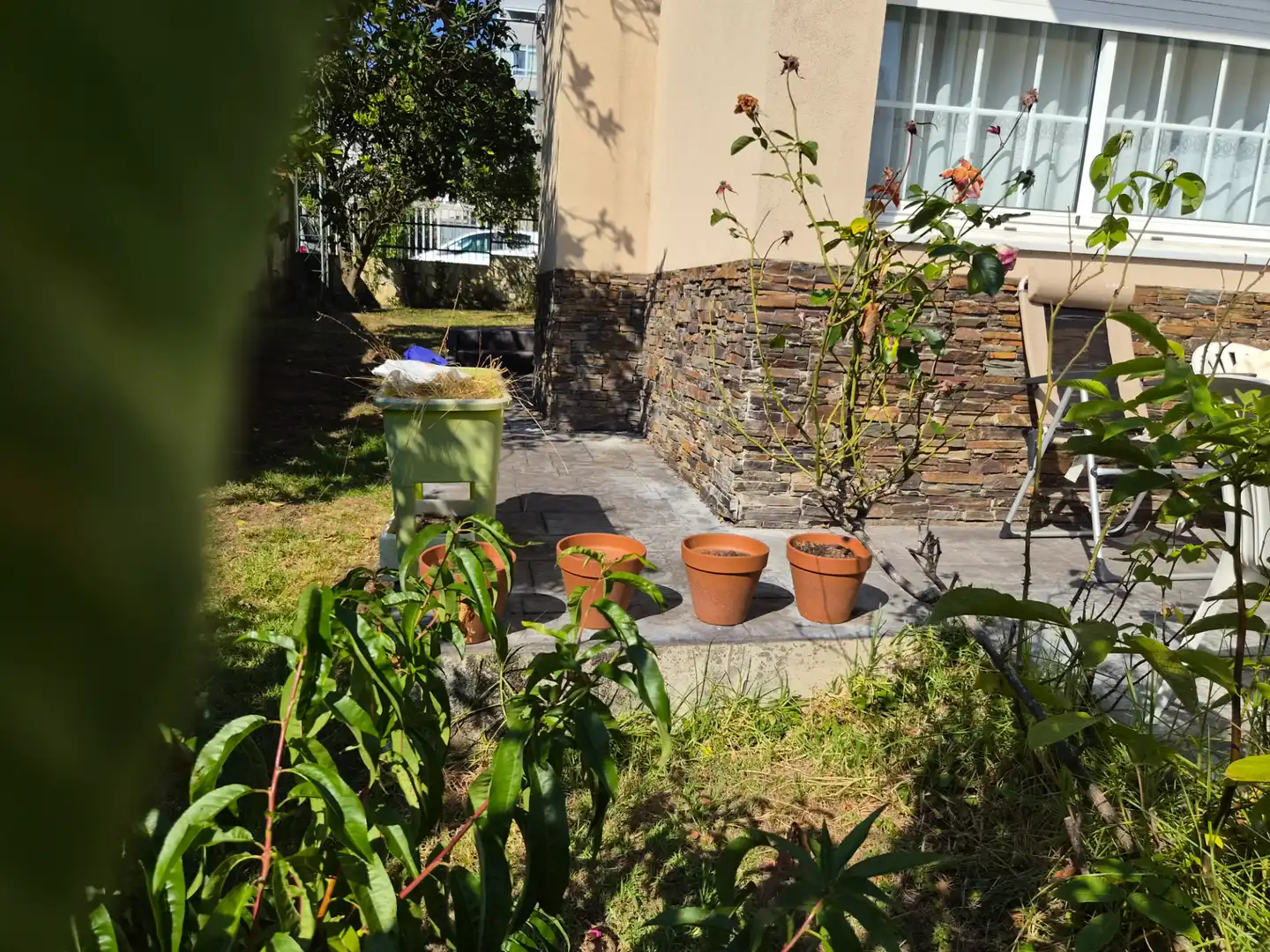 Jardín de Casa o chalet en venta en Oleiros con Calefacción, Jardín privado y Parquet