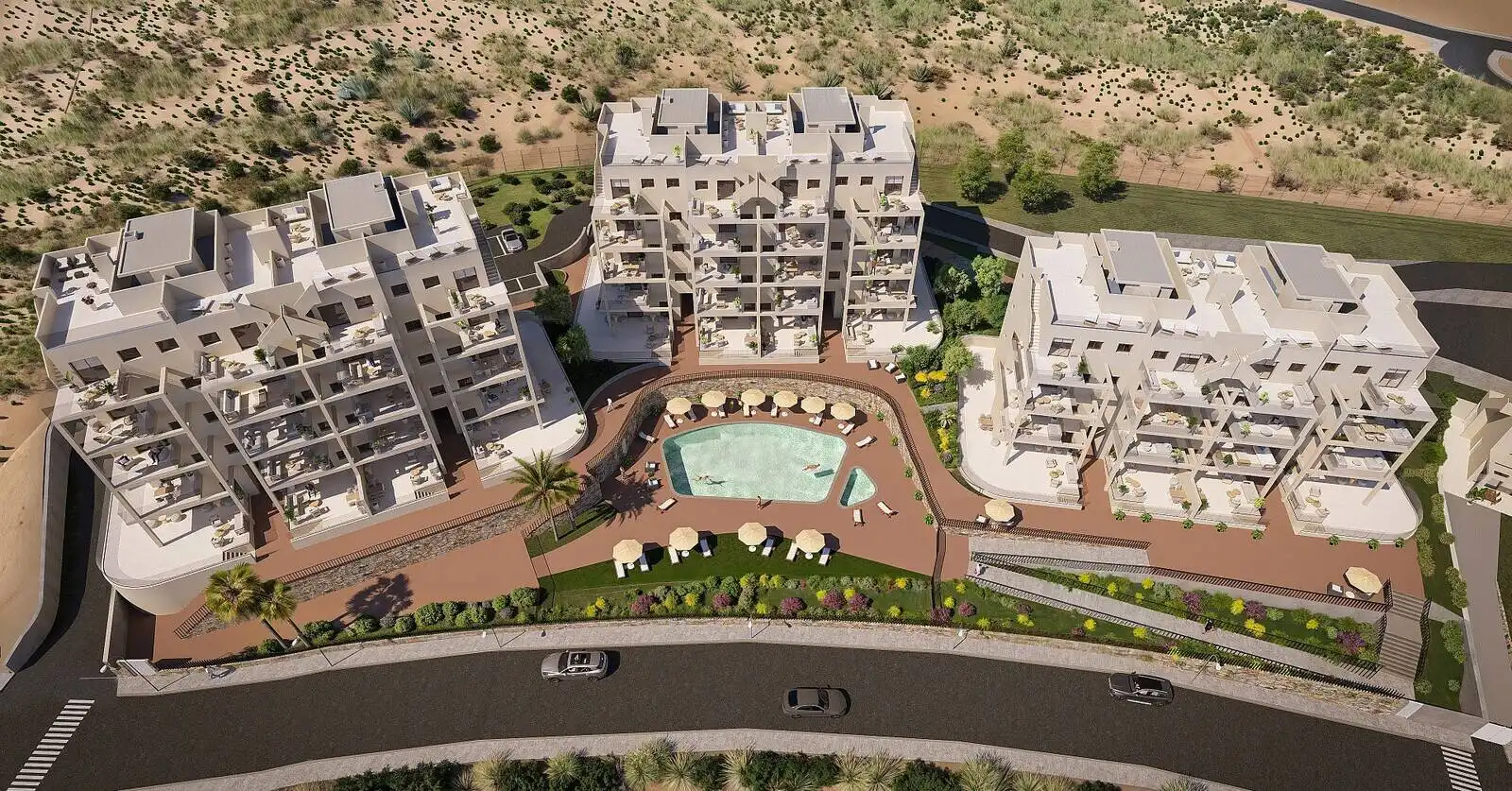 Apartament amb terrassa en venda a Campo de Murcia