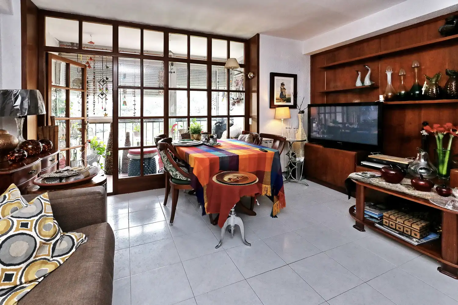 Living room of Flat for sale in Barcelona  with Heating, Oven and Balcony