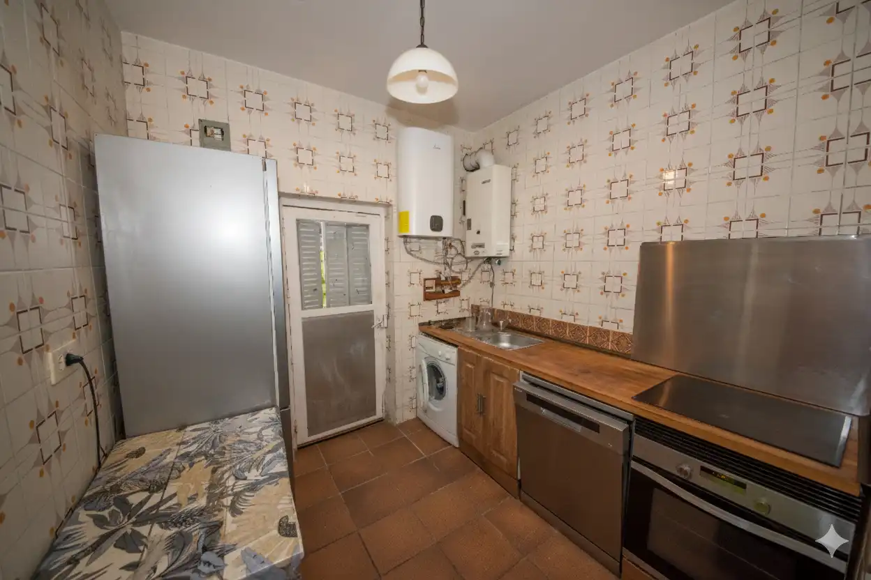 Cuina de Casa o xalet en venda en Galapagar amb Jardí privat i Terrassa