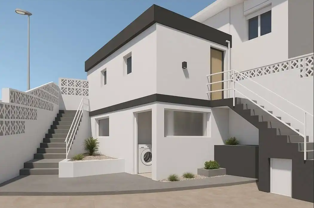 Vista exterior de Casa o chalet en venta en Las Palmas de Gran Canaria con Jardín privado, Terraza y Trastero