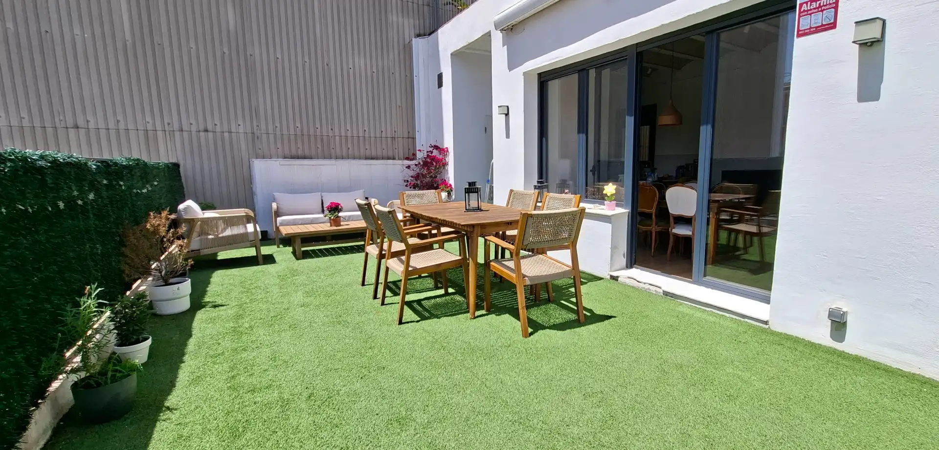 Terrace of Flat for sale in Badalona  with Air Conditioner, Heating and Terrace