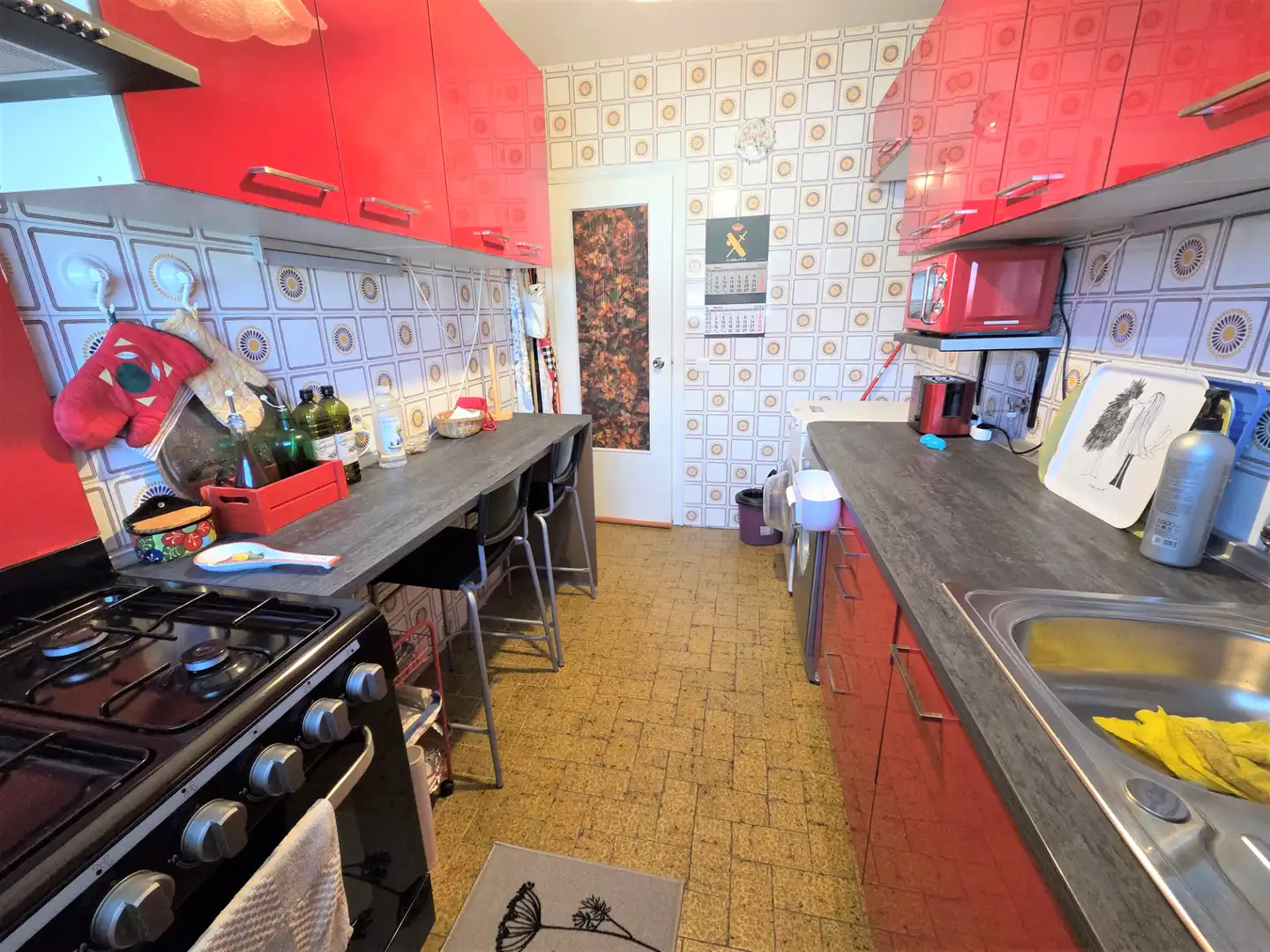 Cuina de Casa adosada en venda en Navalagamella amb Aire condicionat, Calefacció i Jardí privat