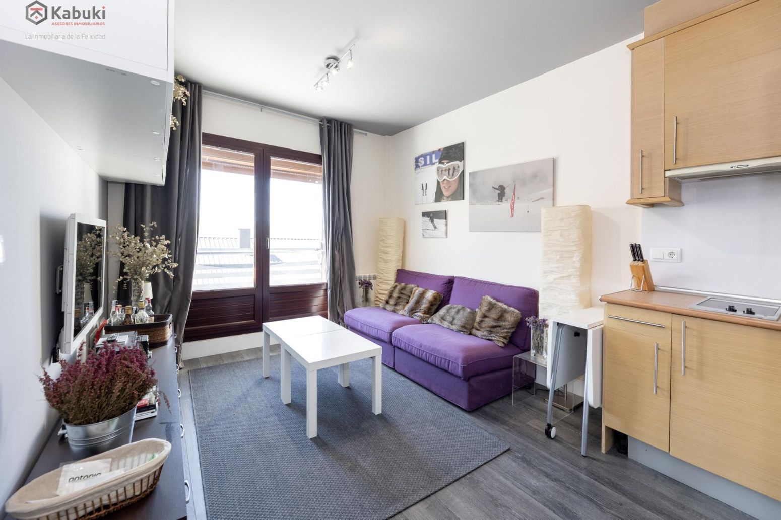 Living room of Flat for sale in Sierra Nevada  with Heating, Parquet flooring and Terrace