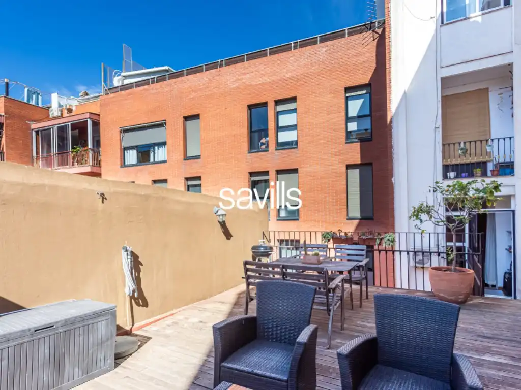 Terraza de Apartamento en venta en Barcelona con Aire acondicionado y Terraza