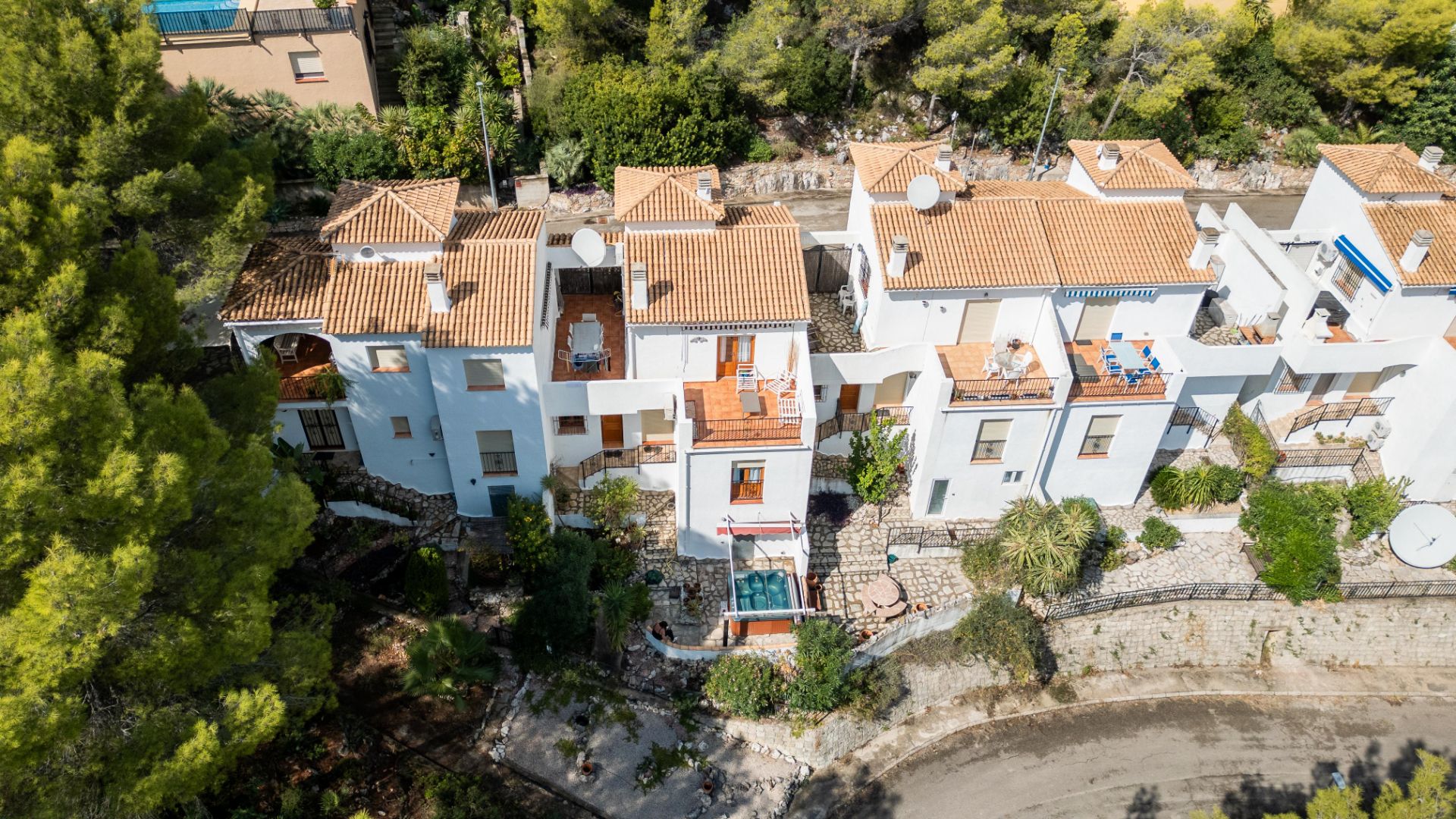 Exterior view of House or chalet for sale in L'Atzúbia  with Air Conditioner, Heating and Terrace