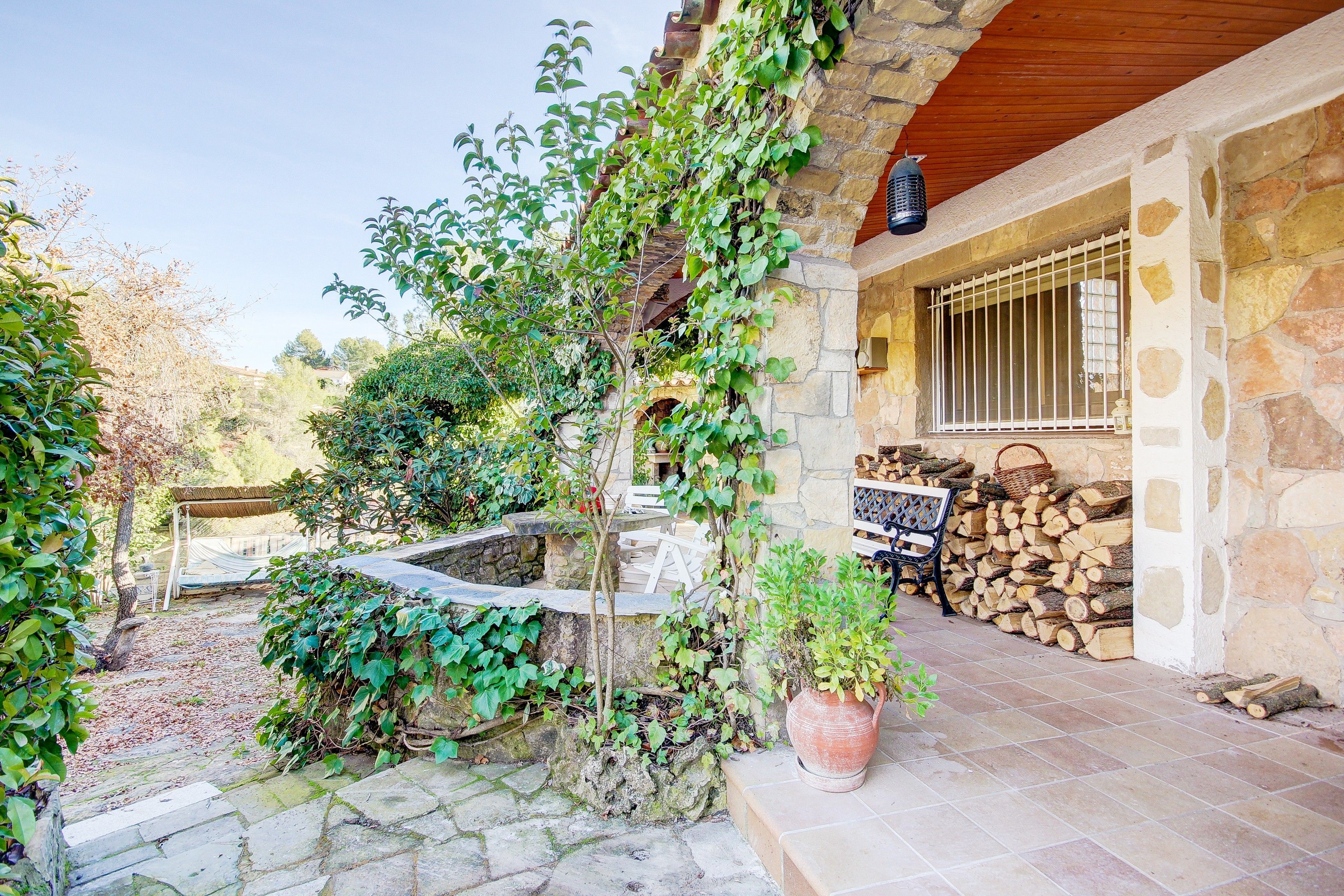 Terrassa de Casa o xalet en venda en Fonollosa amb Aire condicionat, Calefacció i Jardí privat