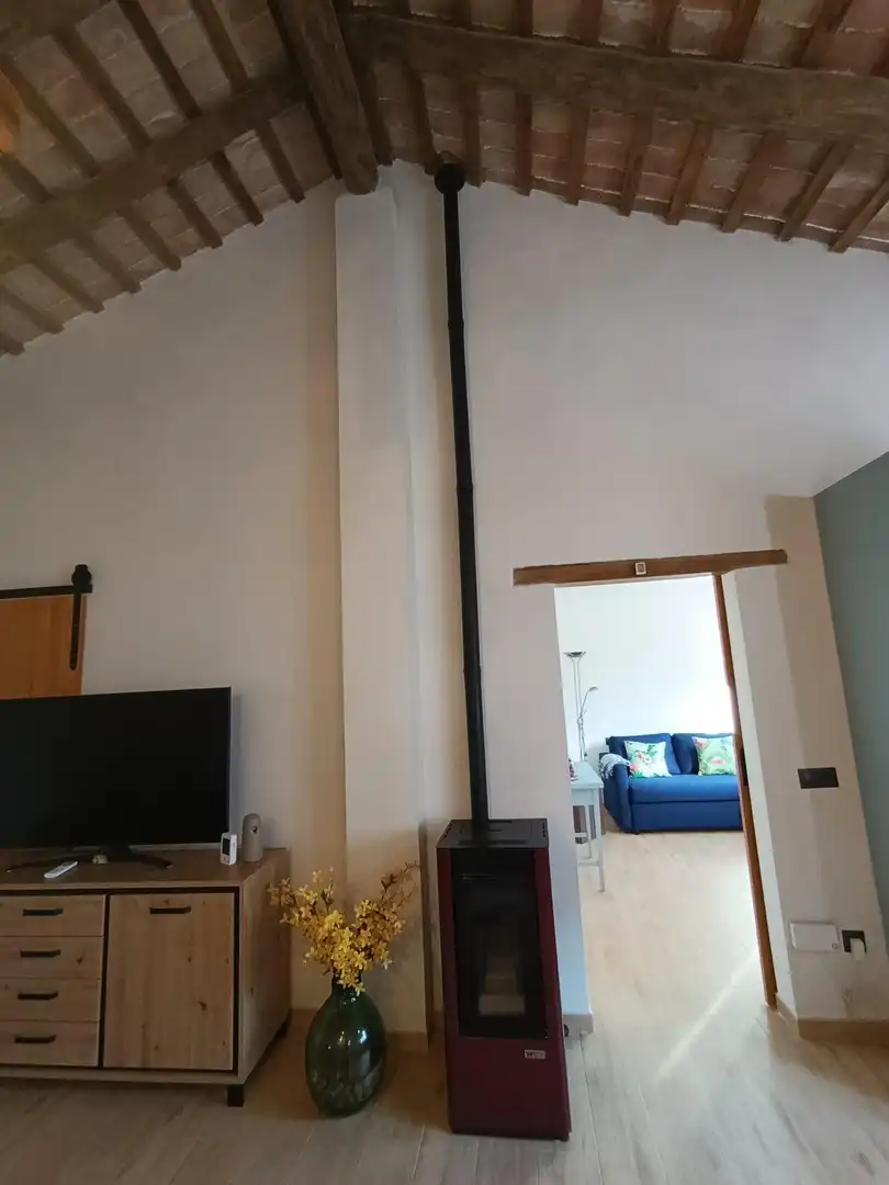 Sala d'estar de Casa o xalet en venda en Deltebre amb Jardí privat i Terrassa