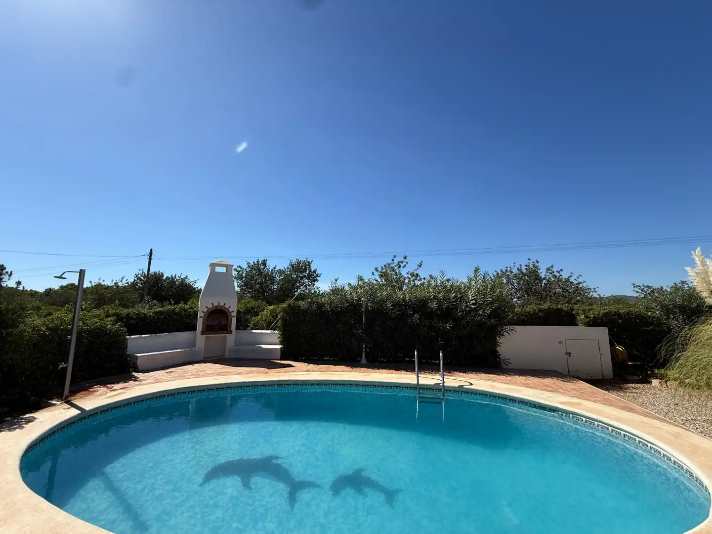 Piscina de Casa o chalet en venta en Santa Eulària des Riu con Aire acondicionado, Calefacción y Terraza