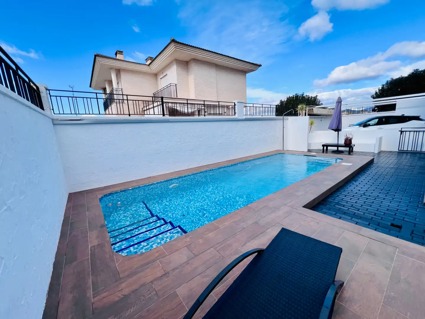 Piscina de Casa o chalet en venta en Petrer con Aire acondicionado, Calefacción y Jardín privado