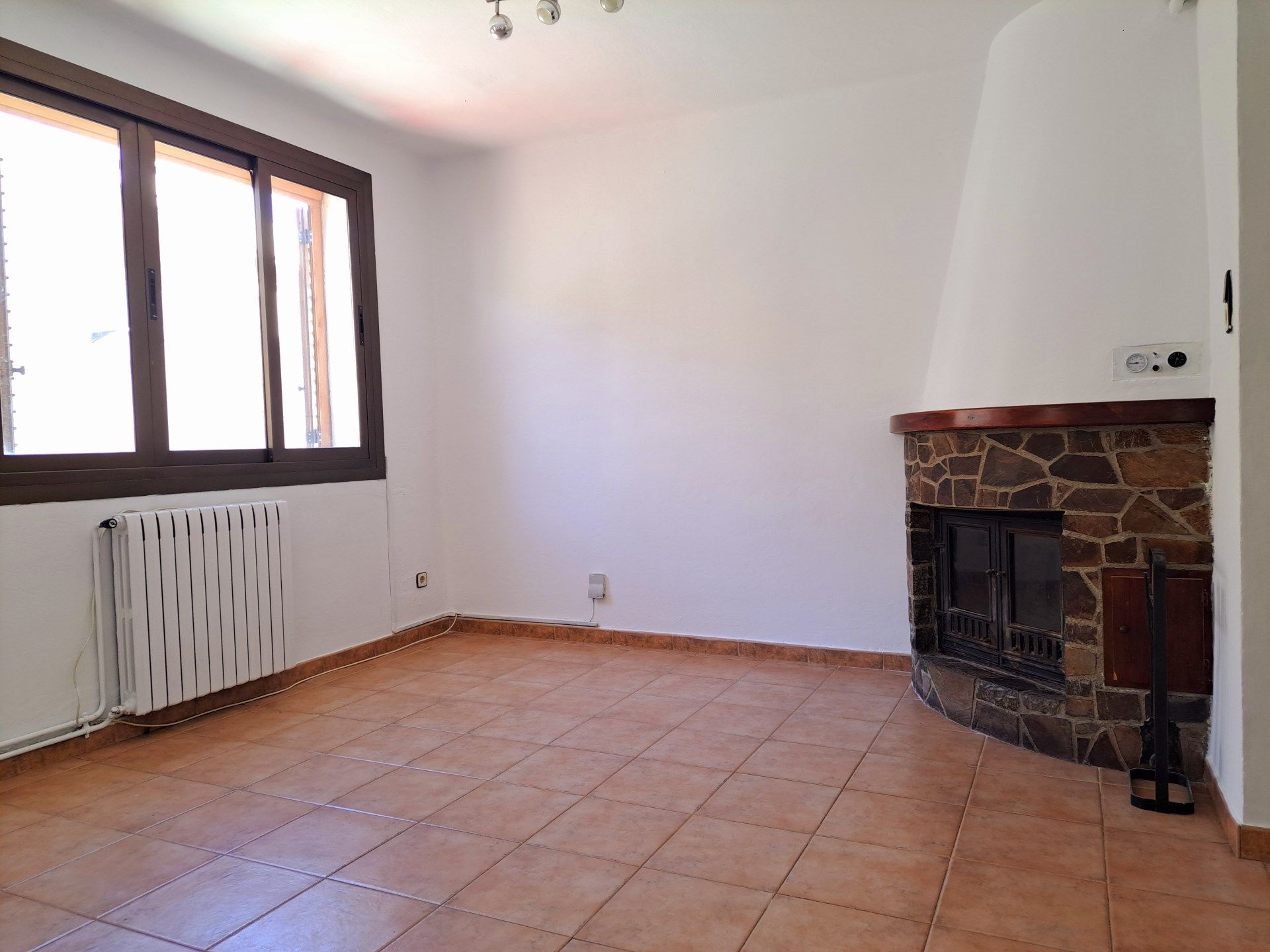 Living room of Flat for sale in Sant Martí de Centelles  with Heating and Storage room