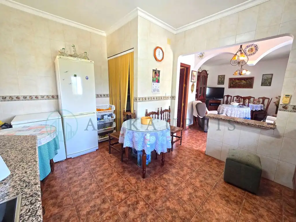 Cocina de Casa o chalet en venta en Álora con Jardín privado