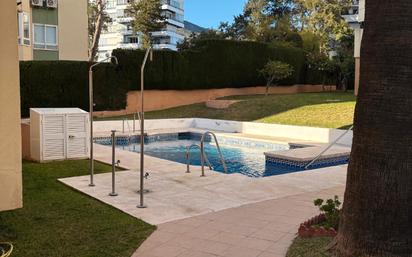 Swimming pool of Flat for sale in Benalmádena  with Terrace, Storage room and Furnished