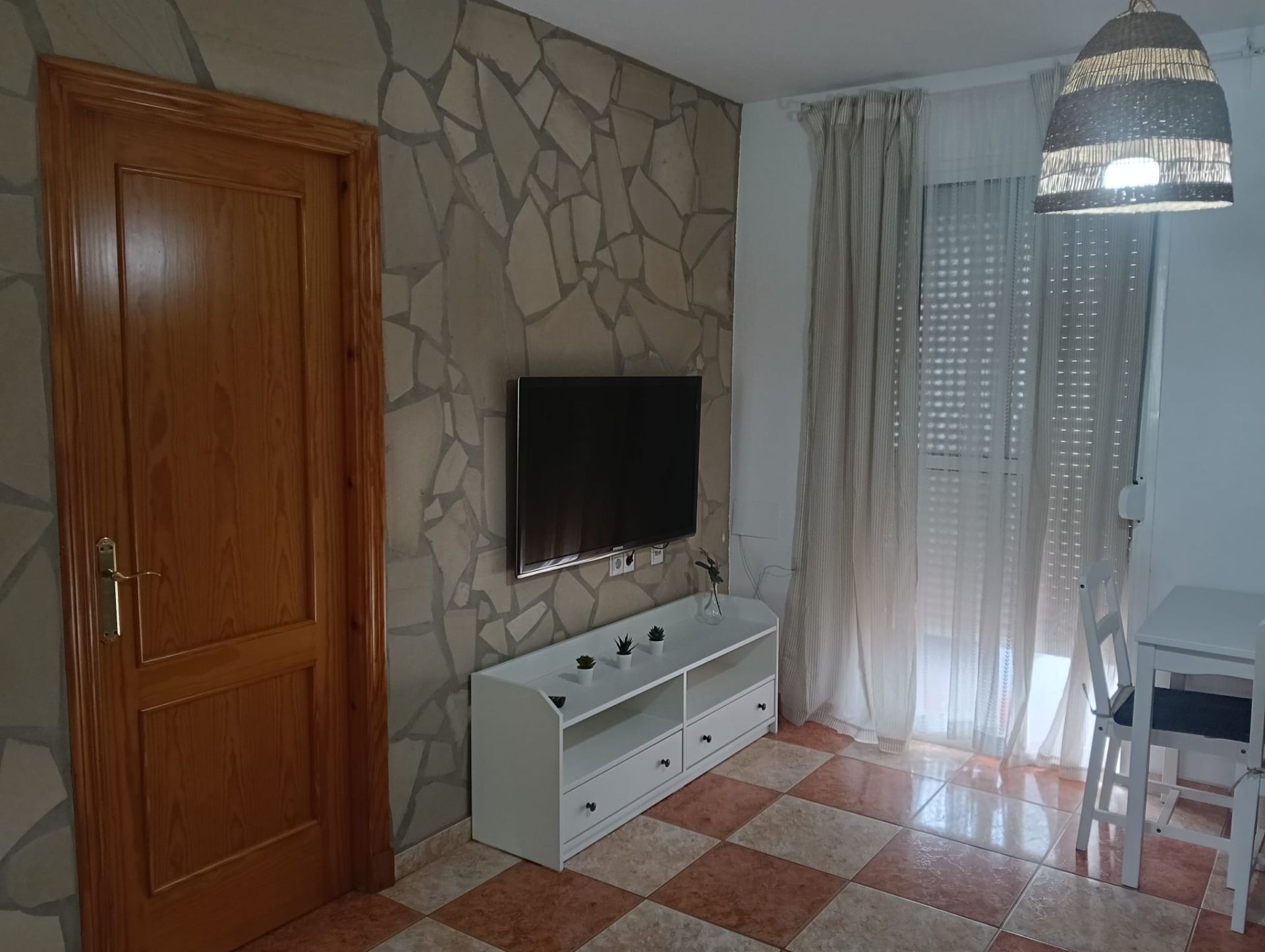 Living room of Flat to rent in La Línea de la Concepción  with Terrace and Furnished
