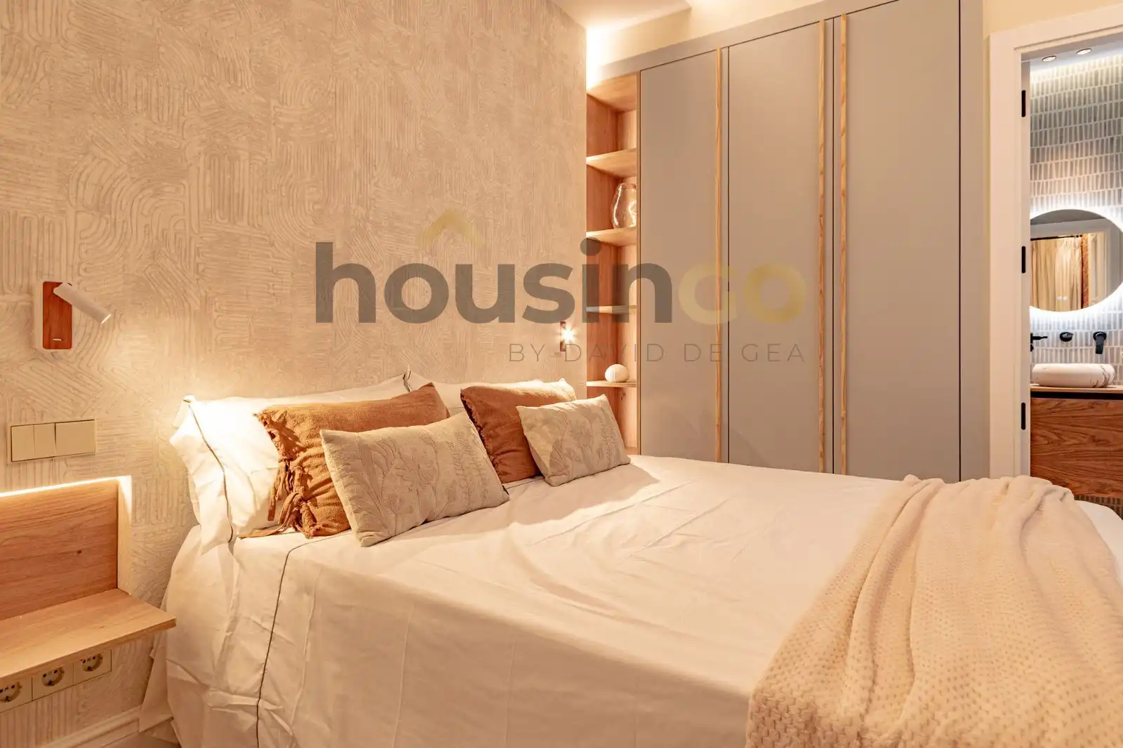 Schlafzimmer von Wohnung zum Verkauf in Barrio de Salamanca