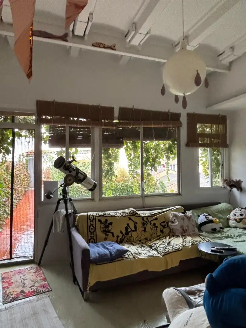 Sala de estar de Piso en venta en Badalona con Calefacción y Balcón