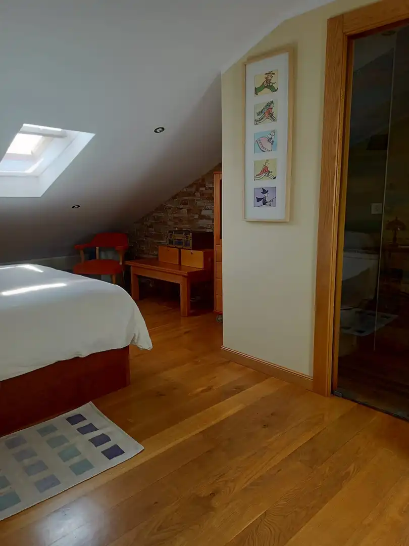 Bedroom of Detached homes for sale in Marina de Cudeyo  with Heating, Private garden and Parquet flooring