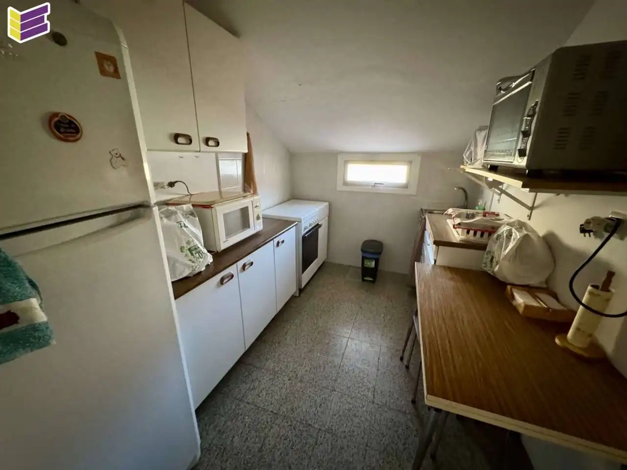 Cocina de Piso en venta en Baiona con Calefacción, Parquet y Amueblado