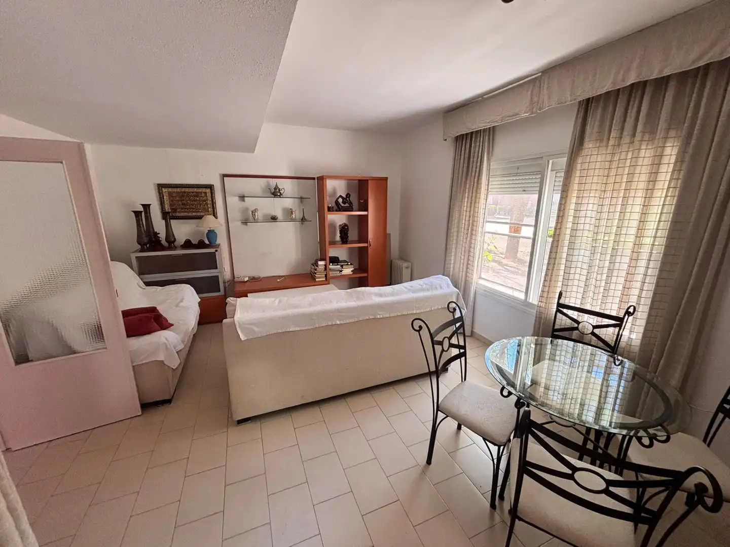 Sala de estar de Dúplex en venta en Sevilla con Aire acondicionado, Calefacción y Terraza