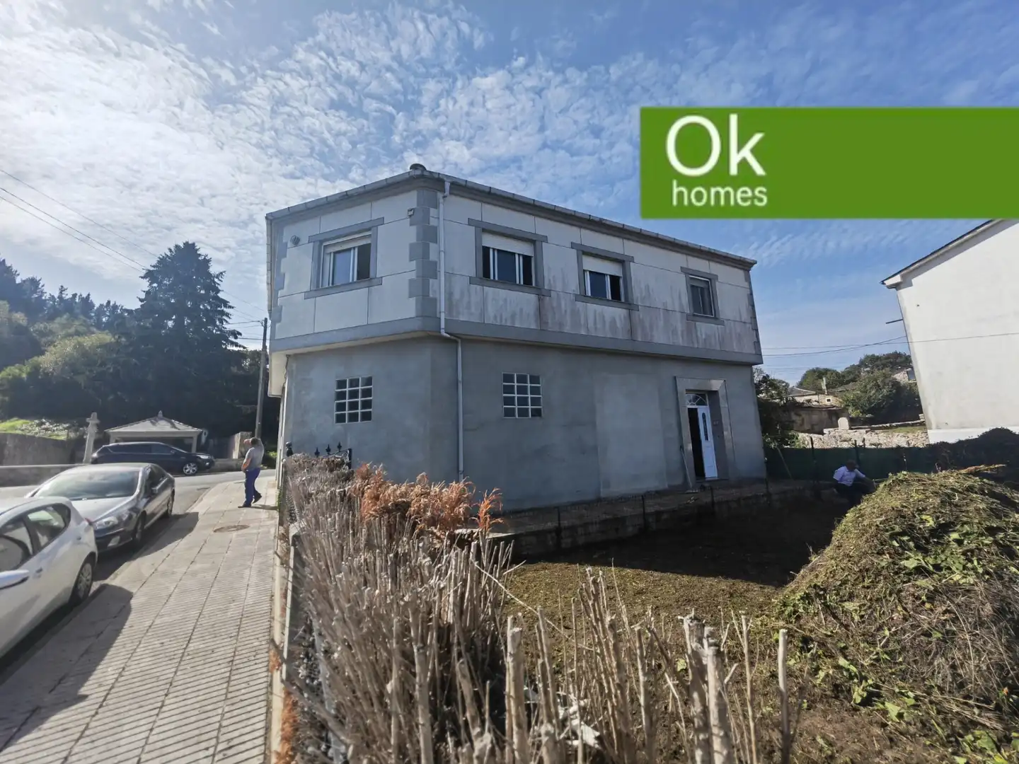 Vista exterior de Casa o chalet en venta en Friol con Calefacción, Jardín privado y Trastero