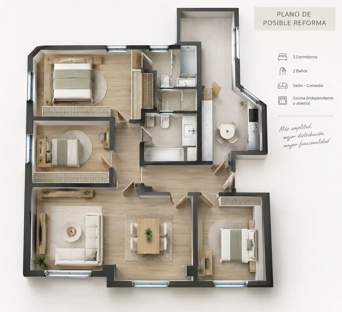 Piso con ascensor en venta en Calle AUTONOMIA, imagen 27