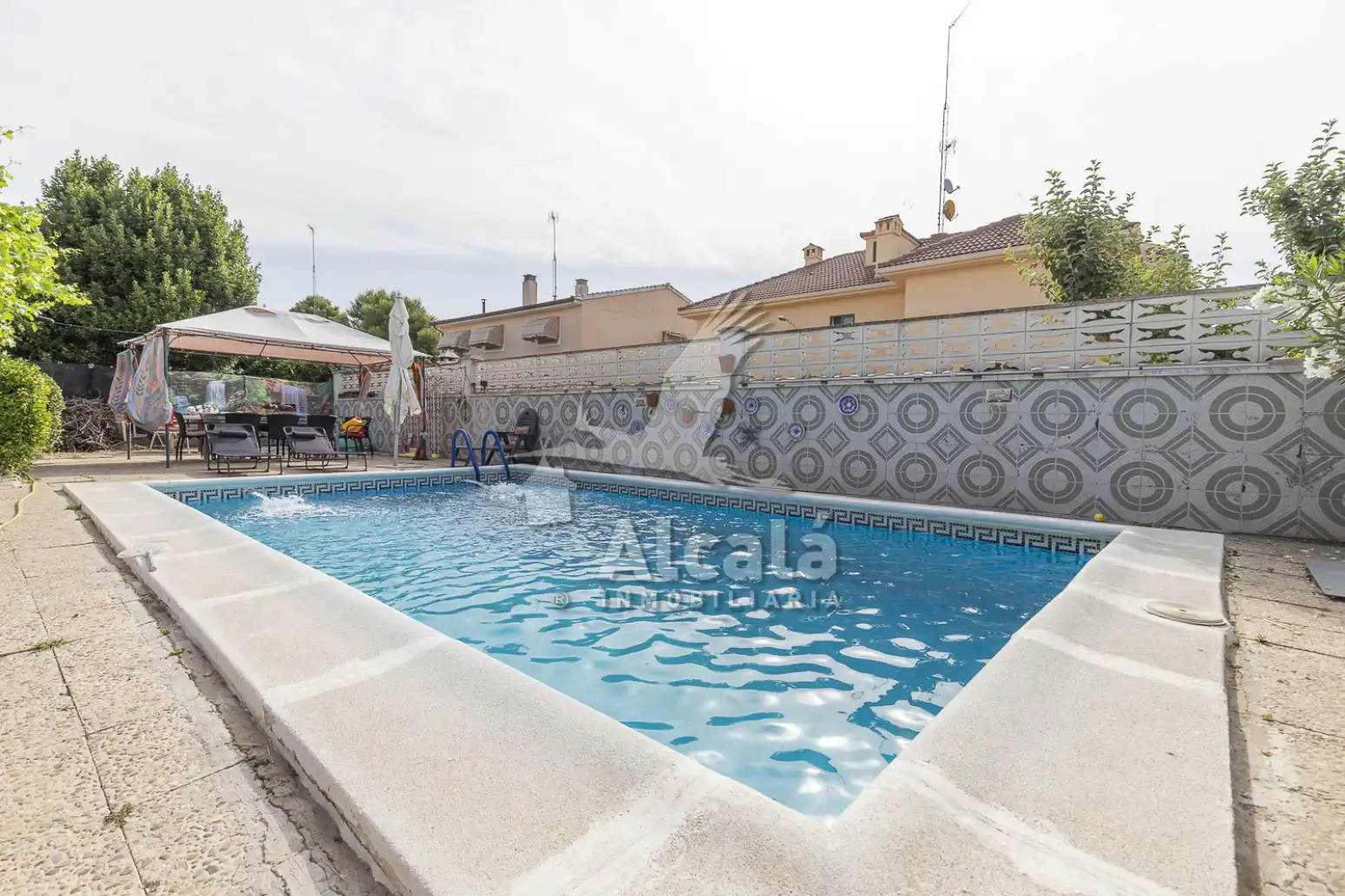 Swimming pool of Houses for sale in Camarma de Esteruelas  with Air Conditioner, Heating and Private garden