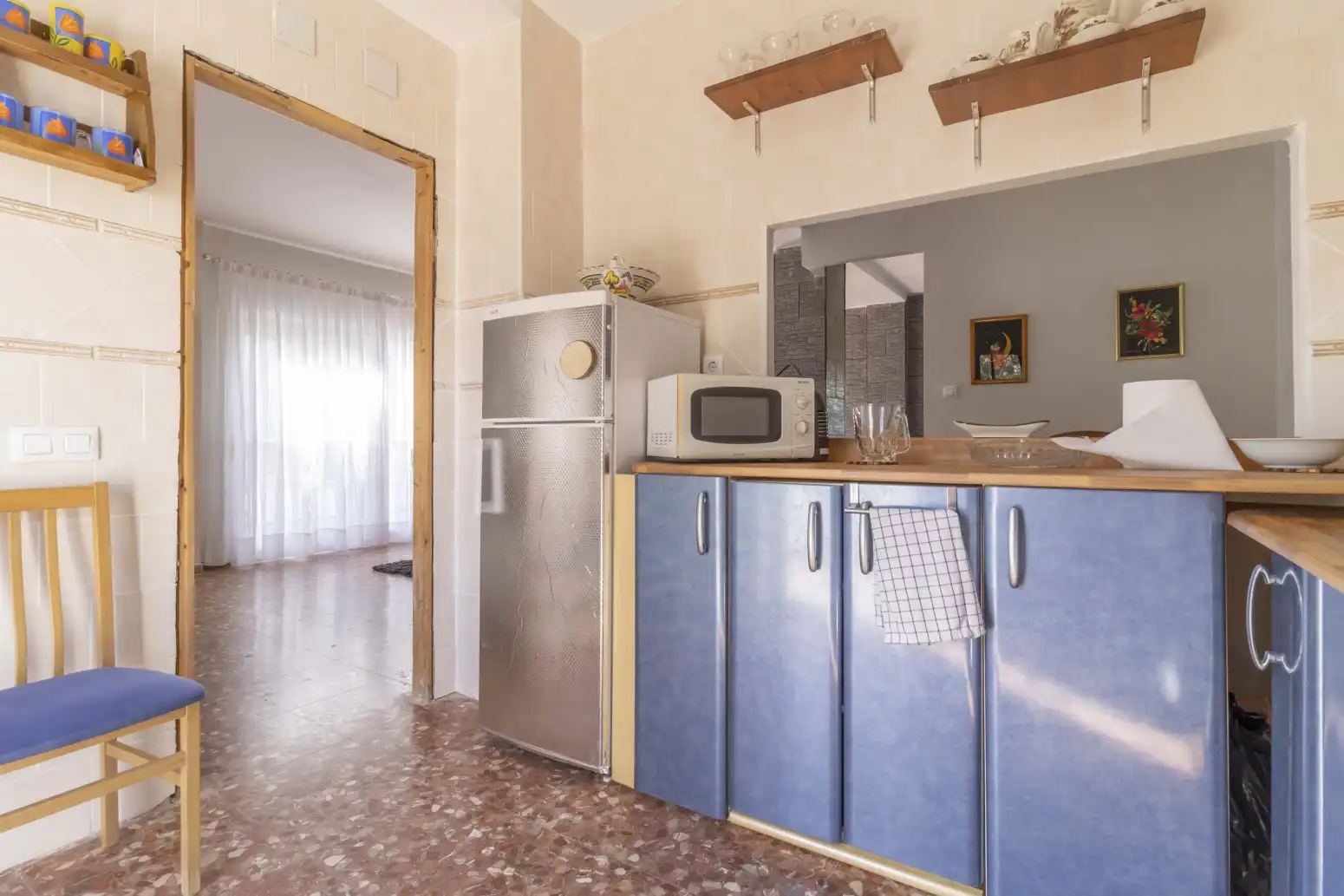 Cocina de Casa o chalet en venta en Guillena con Jardín privado, Terraza y Piscina