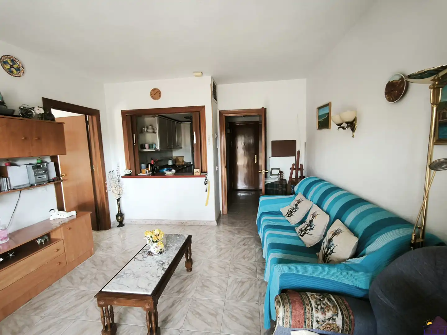 Sala de estar de Apartamento en venta en Torremolinos con Aire acondicionado, Calefacción y Terraza