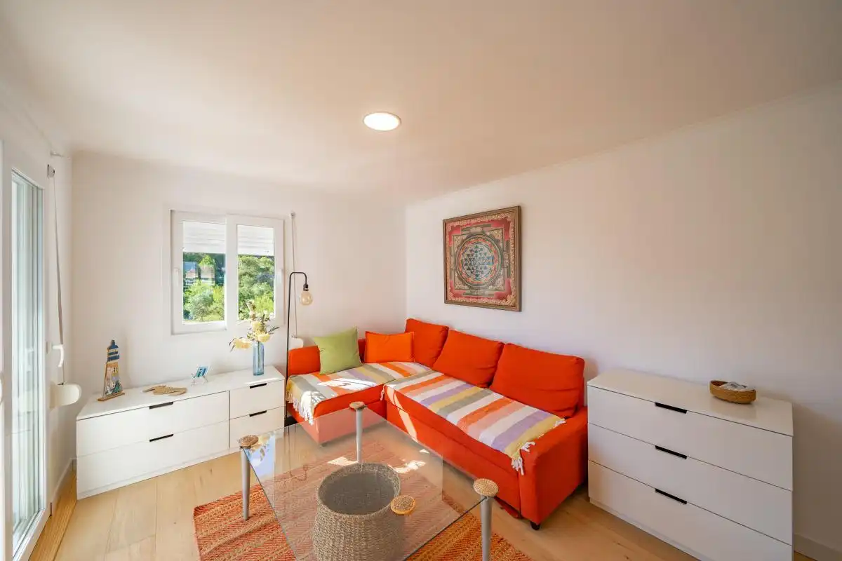 Living room of Flat for sale in Jávea / Xàbia  with Air Conditioner, Heating and Storage room