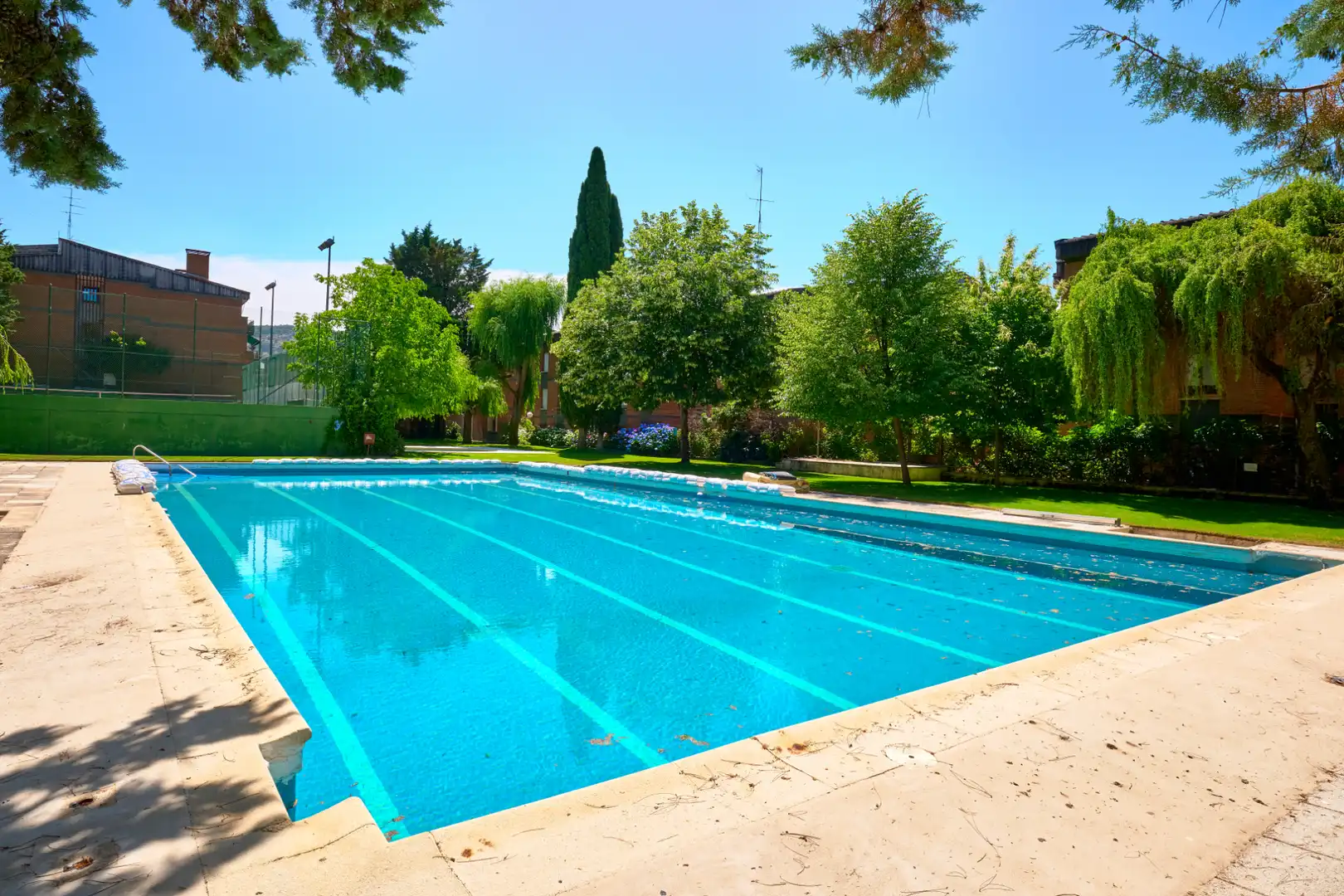 Schwimmbecken von Wohnung zum Verkauf in Collado Mediano mit Heizung, Terrasse und Abstellraum